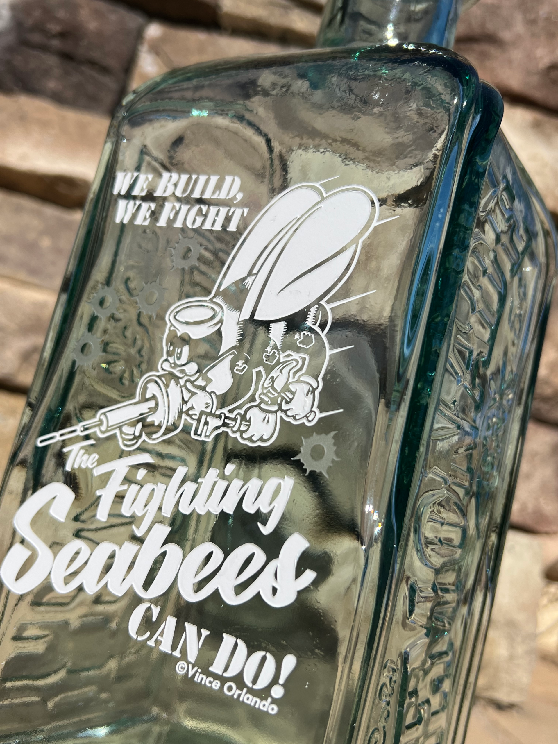 Vintage Fighting Seabees Lemonade