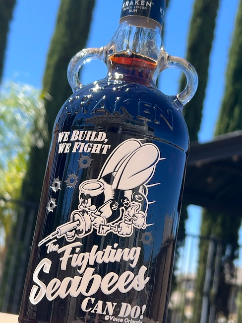 The Kraken Fighting Seabees Rum
