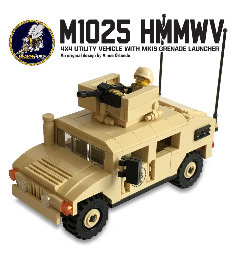 Seabee Desert Humvee