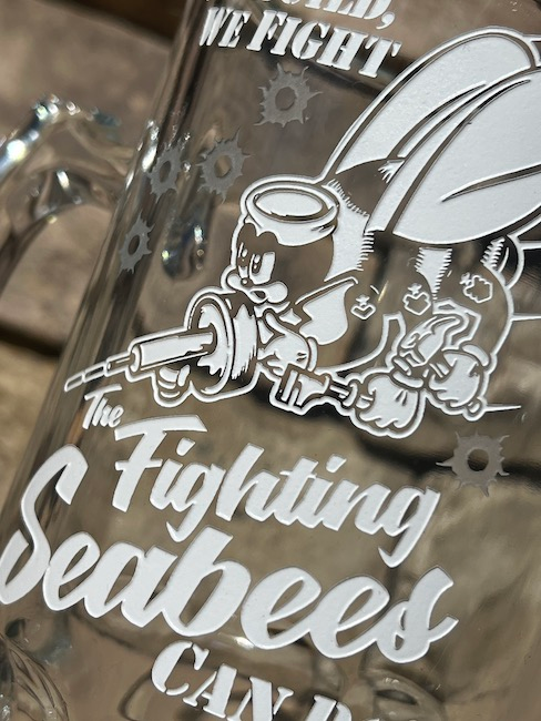 Can Do 1 Liter Glass Mug